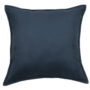 Canyon Springs Navy Suede Euro Sham exotic cowhide rug, leather rug