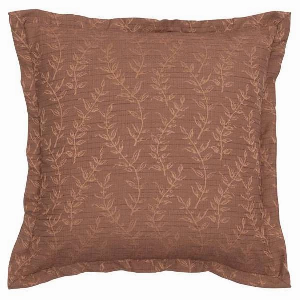 Canyon Creek Leaf Motif Euro Sham pillow inserts, mattress pad