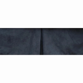 Canyon Springs Navy Suede Bed Skirt pillow inserts, mattress pad