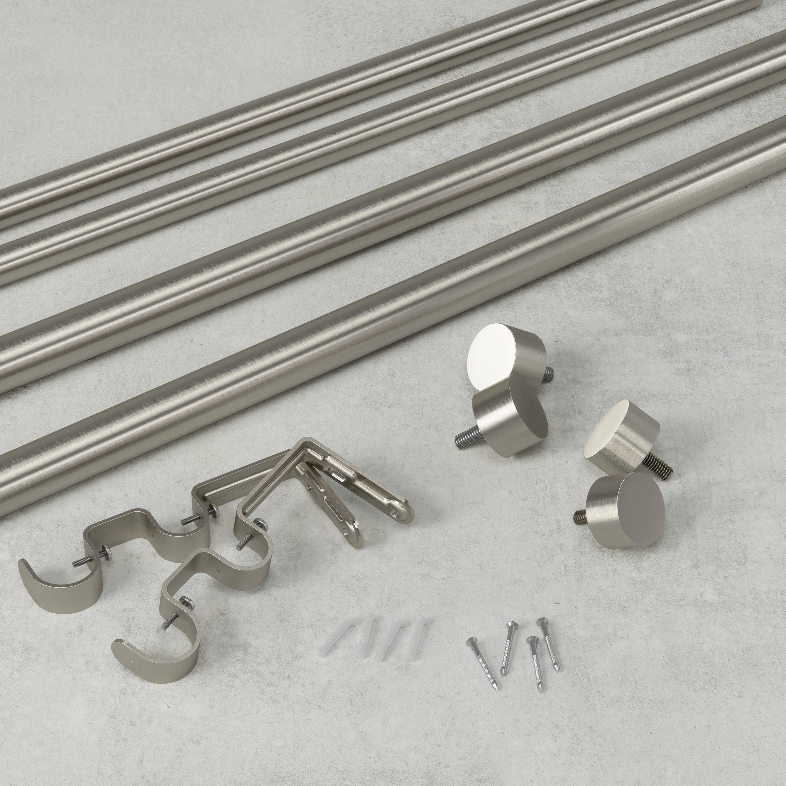 Cappa Expandable Double Curtain Rod