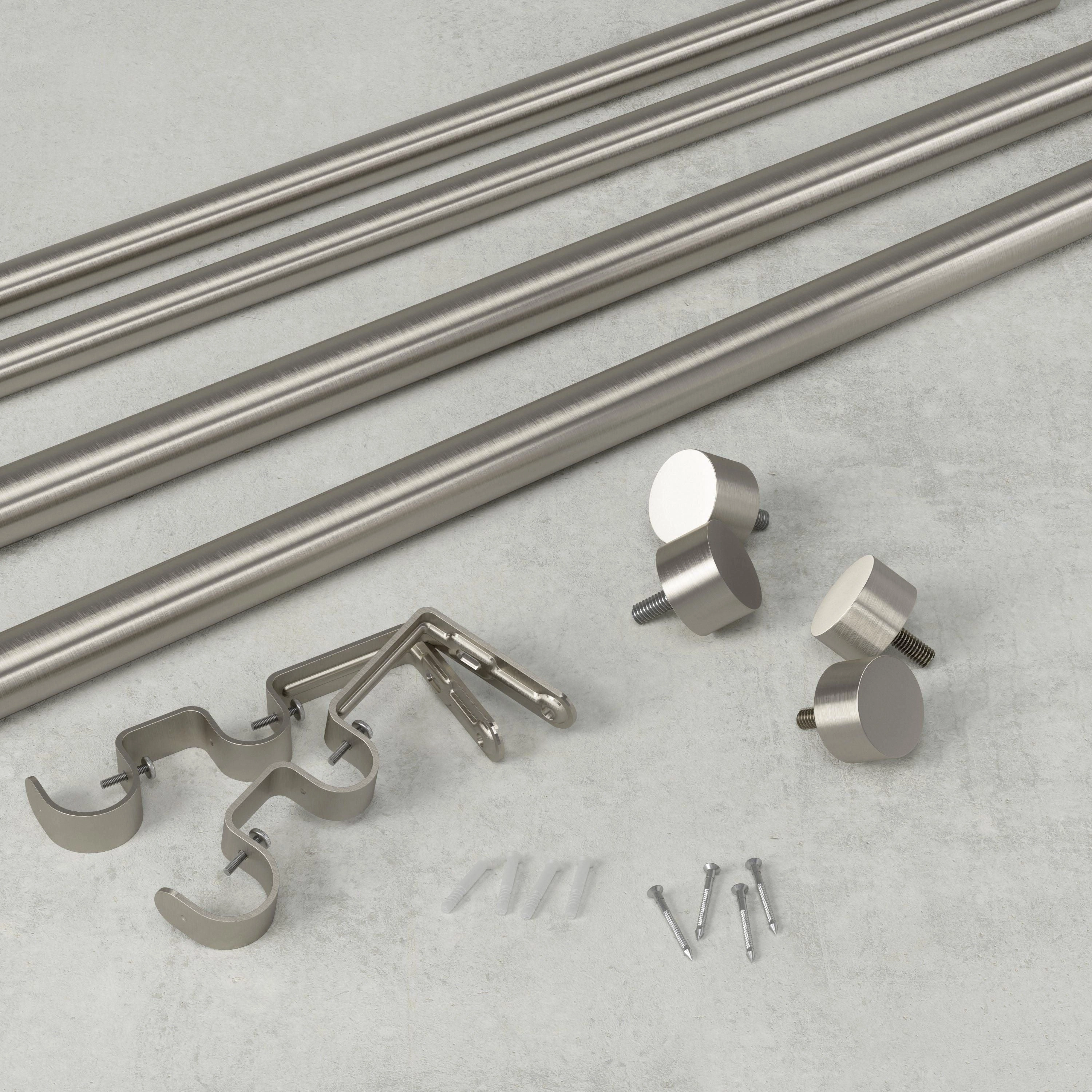 Cappa Expandable Double Curtain Rod