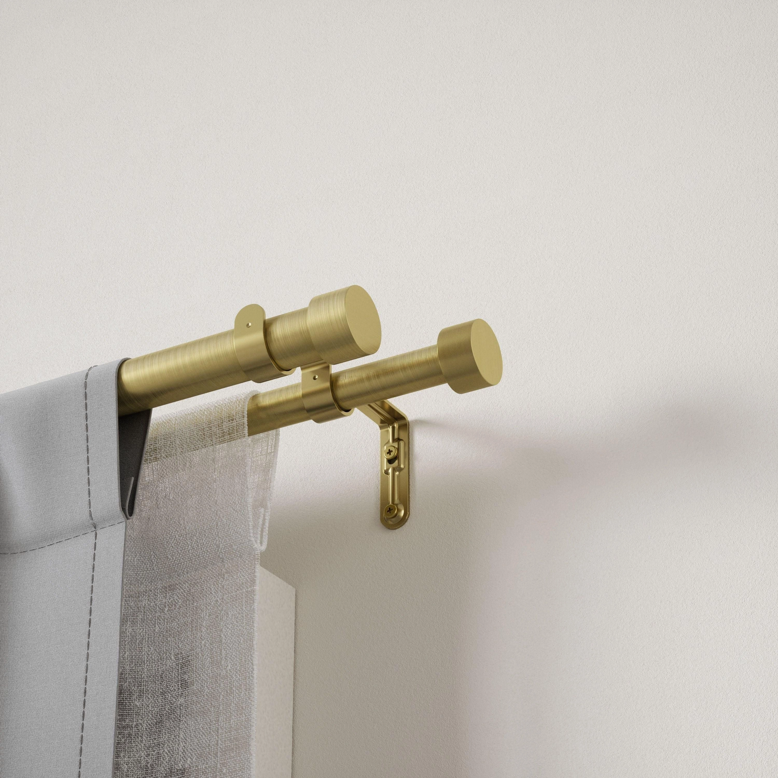 Cappa Expandable Double Curtain Rod