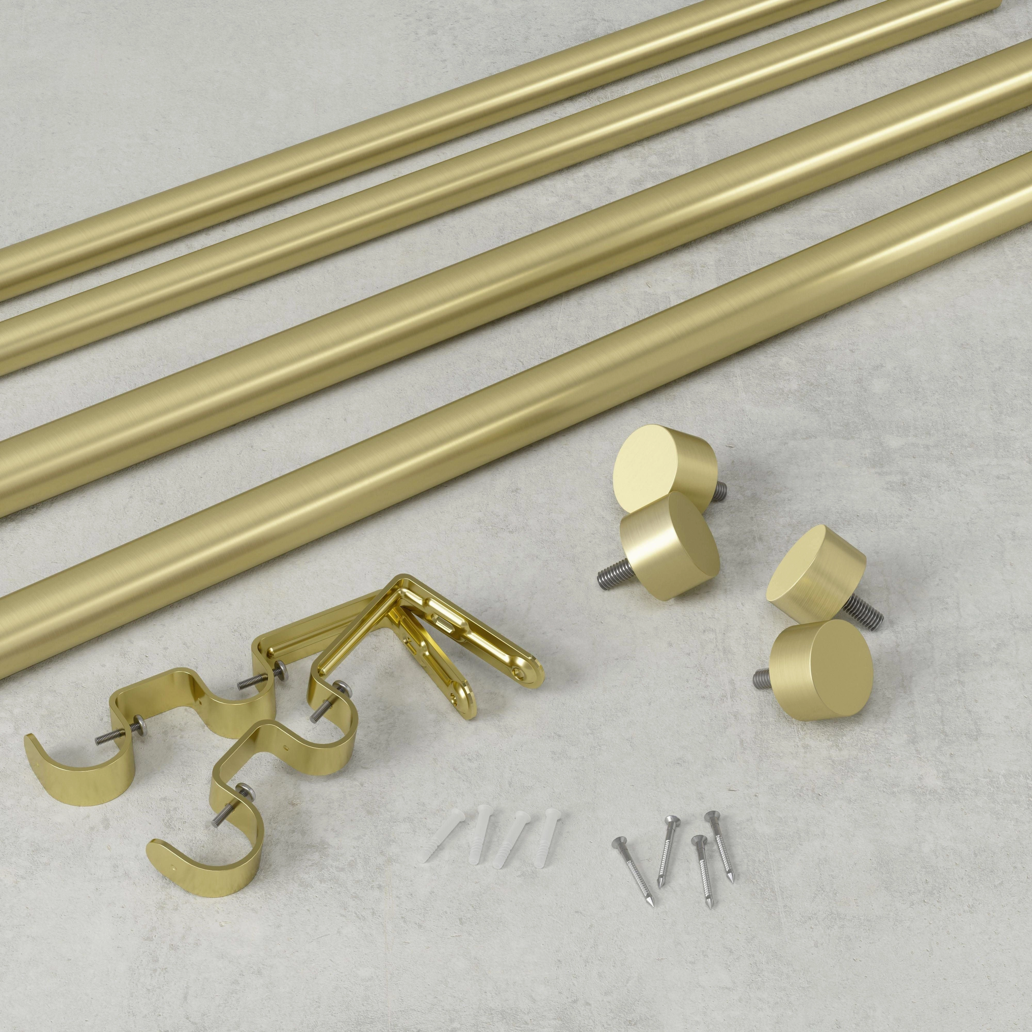 Cappa Expandable Double Curtain Rod