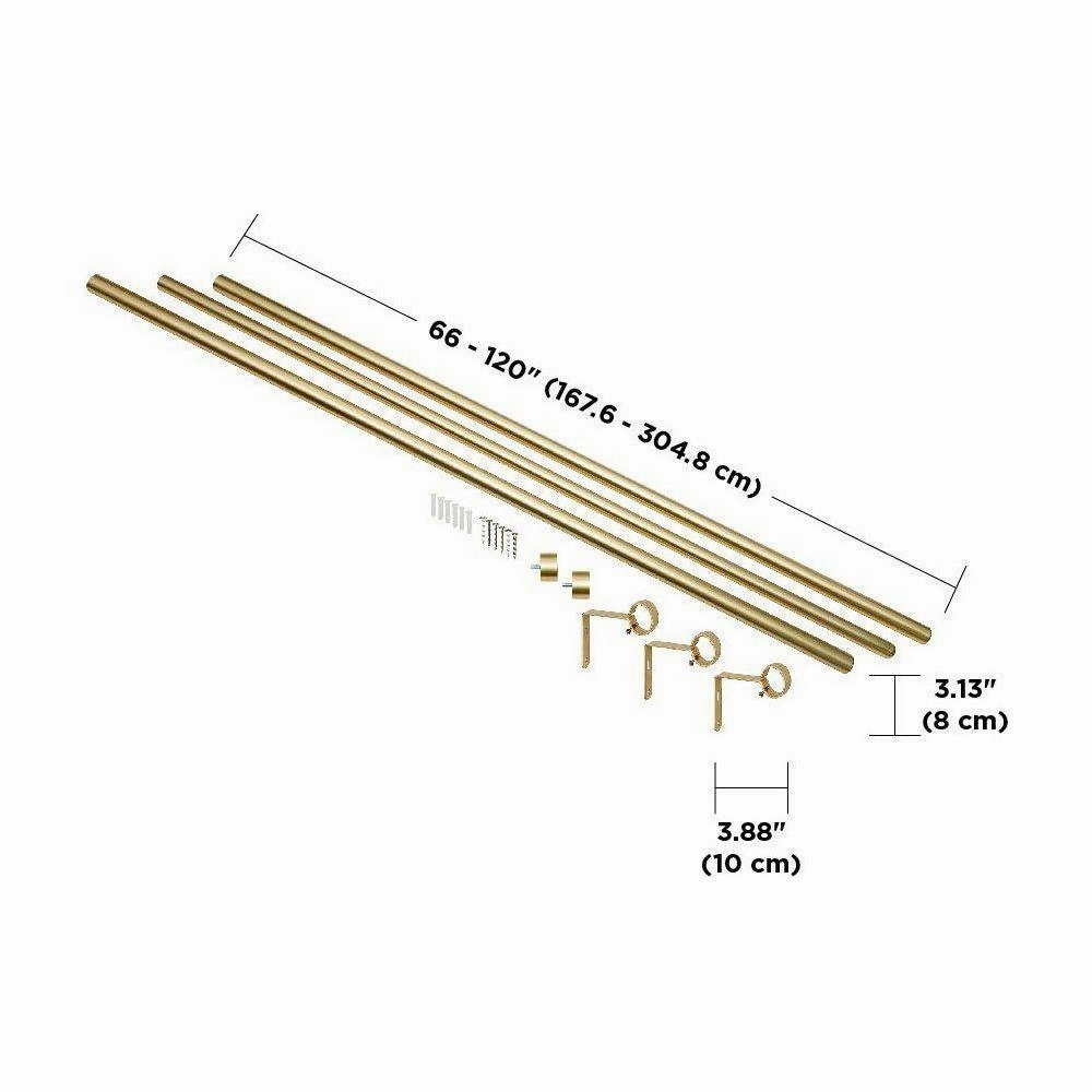 Cappa Expandable Single Curtain Rod