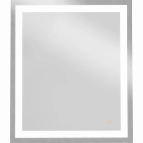Captarent 36" x 42" Rectangular LED Mirror Mirrors,large decorative mirror