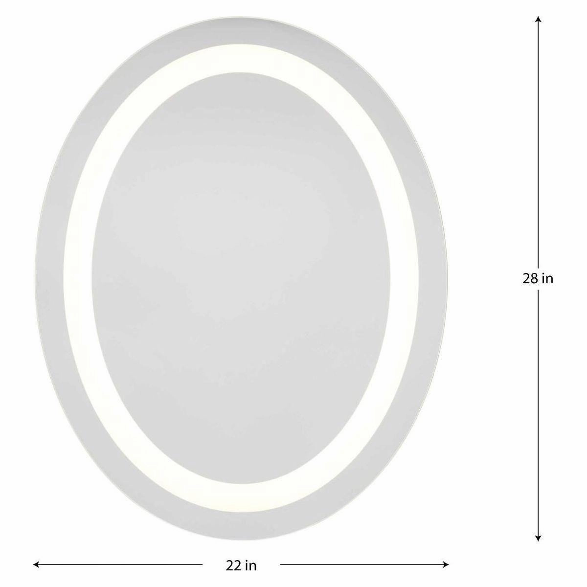 Captarent LED 1-Light LED Mirror