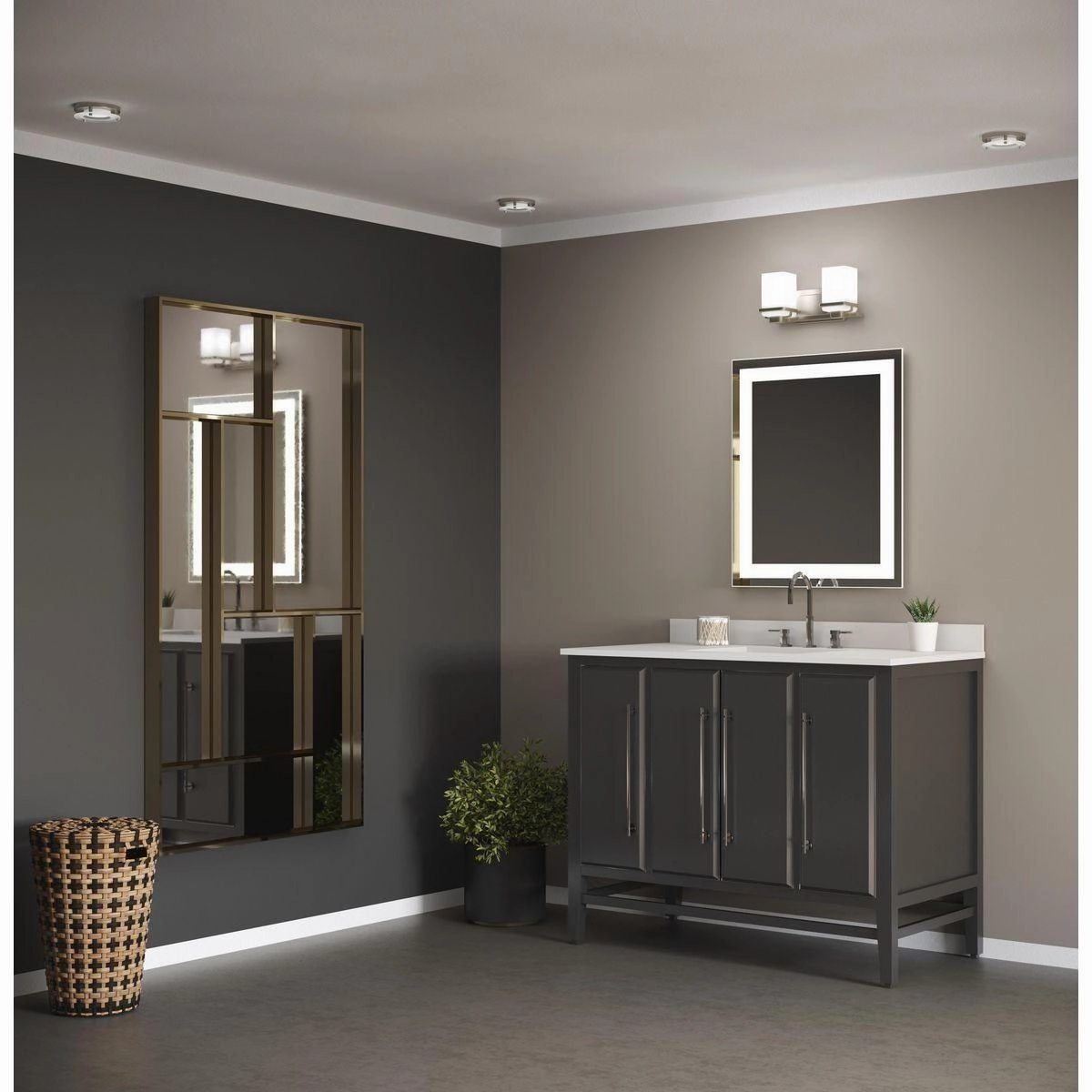 Captarent LED 1-Light LED Mirror