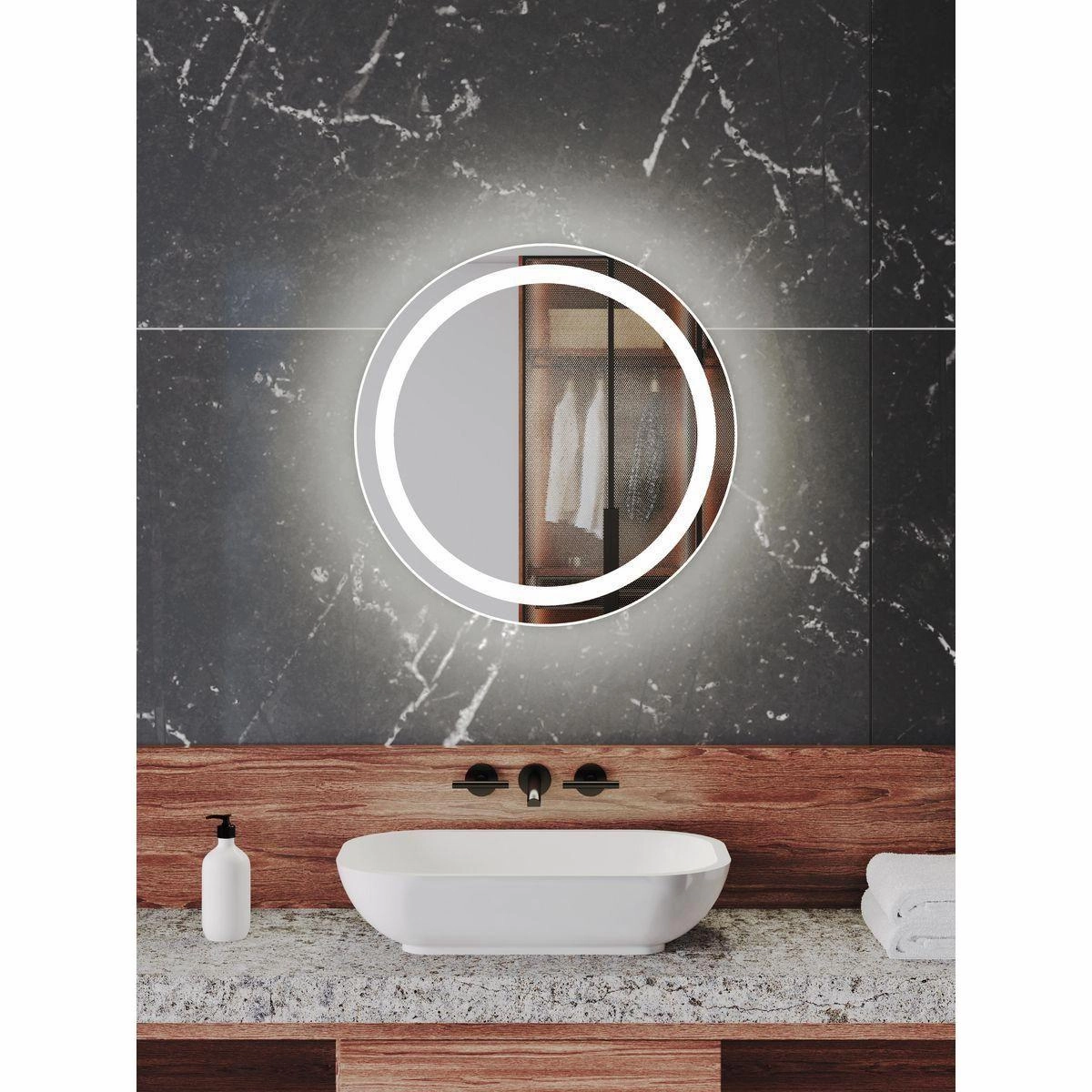 Captarent LED 1-Light LED Mirror