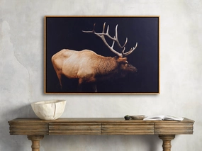 Caribou Framed Print Wall Art,canvas wall art set