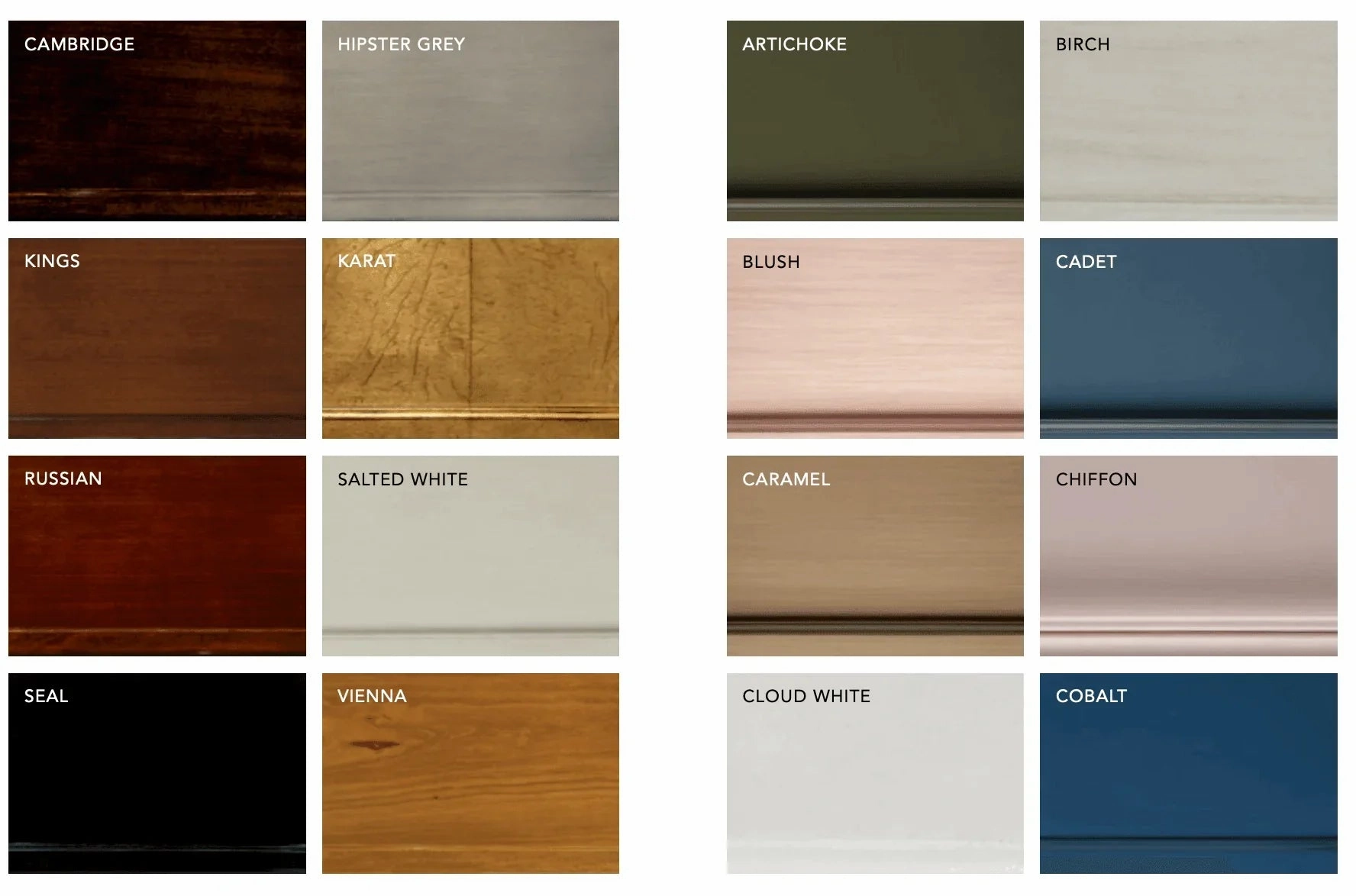 Carmen Rectangular Beveled-Edge Wall Mirror, Available in a Variety of Finishes