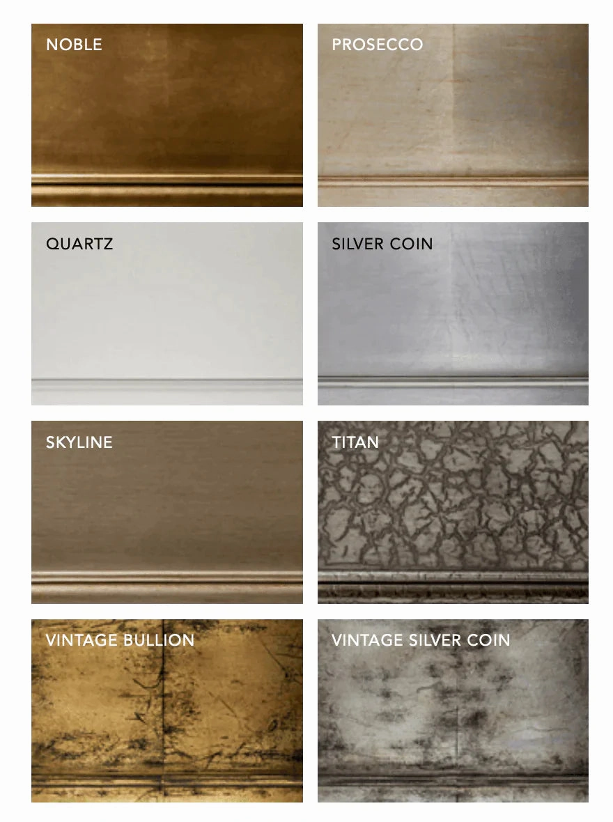 Carmen Rectangular Beveled-Edge Wall Mirror, Available in a Variety of Finishes