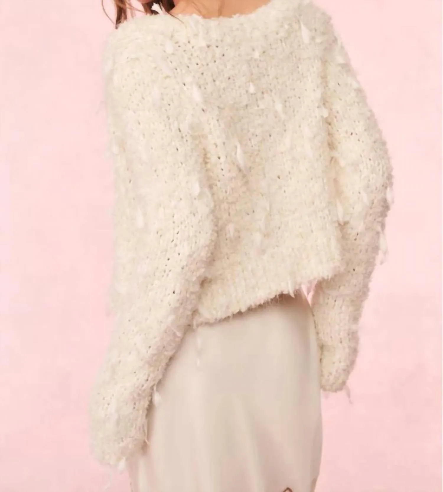 Carol Cardigan In White