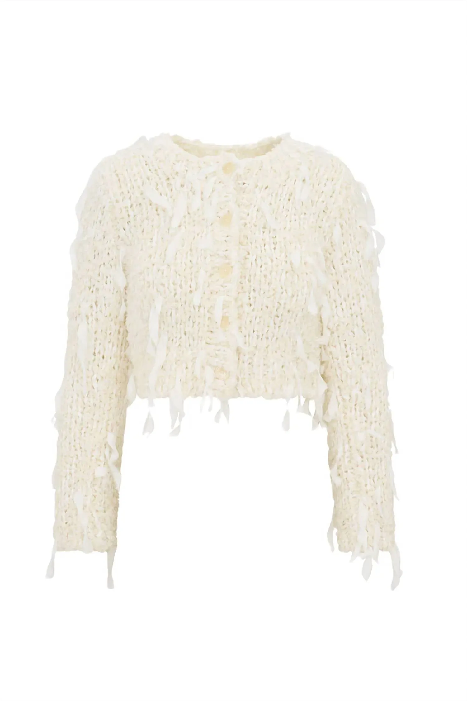 Carol Cardigan In White