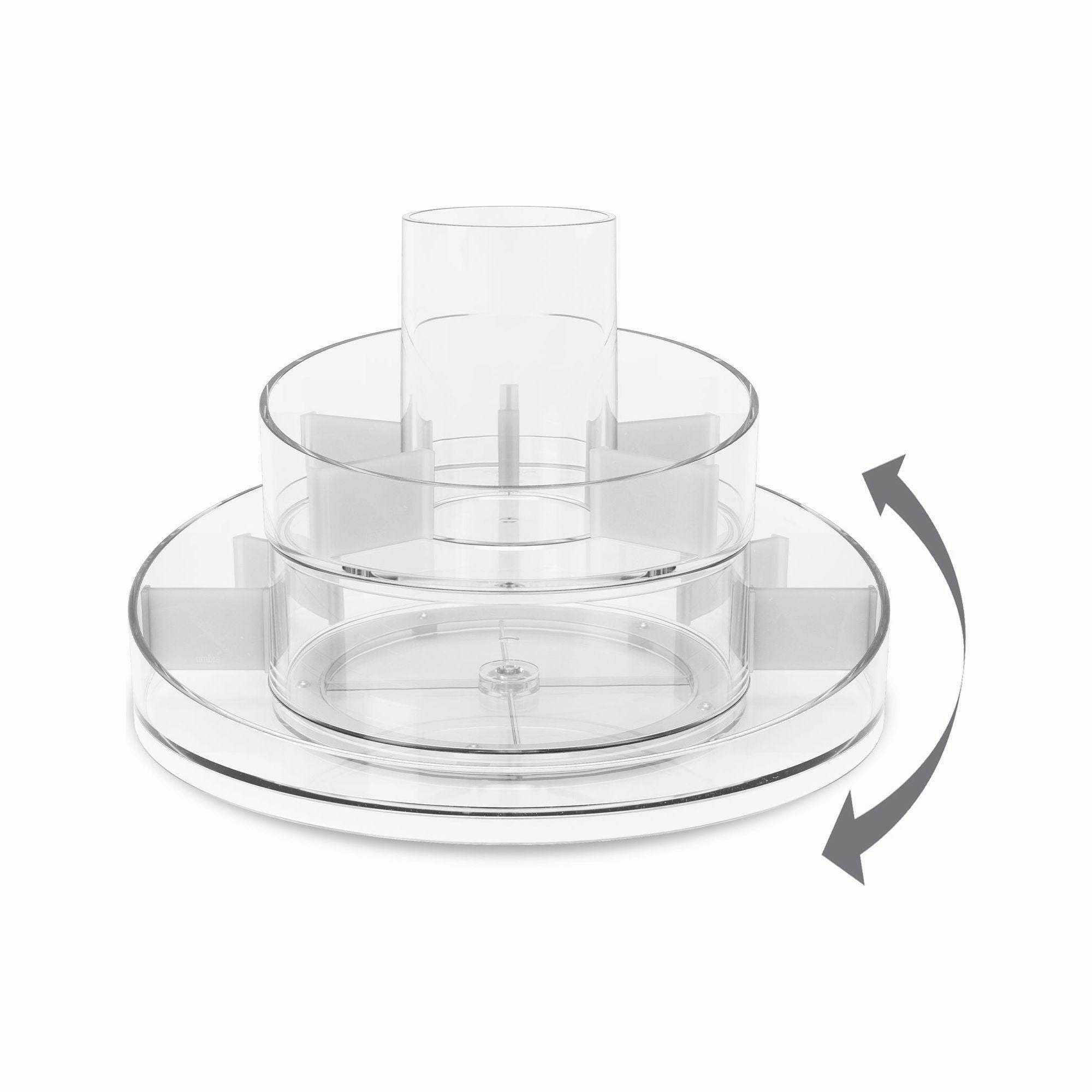 Cascada Rotating Cosmetics Organizer