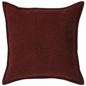 Casey Red Euro Sham pillow inserts, mattress pad