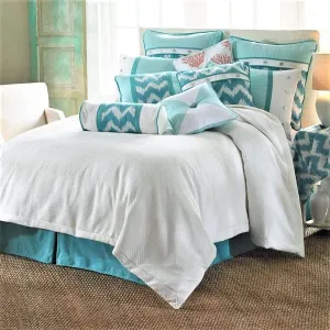 Catalina Isle White Duvet Set bedding set, comforter set