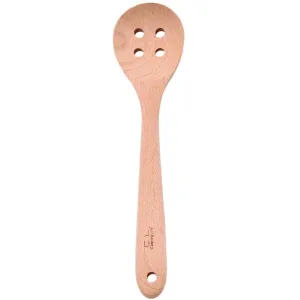 Catering Line 30cm Thick Wooden Perforated Spoon 5002/D kitchen storage, pantry organizer