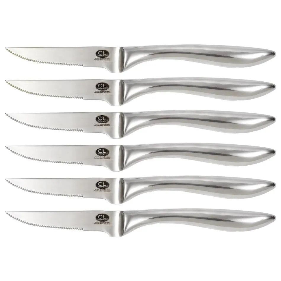 Catering Line Avant-Garde 6-Piece Steak Knife Set MSK-6 jute rug, burlap rug