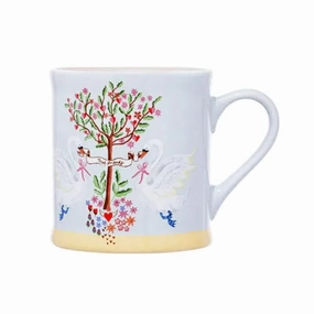 Cath Kidston Oh My Heart Swans Mollie Mug Kitchen,modern kitchen essentials
