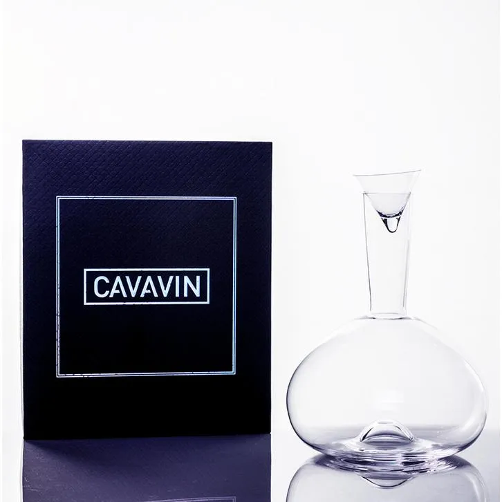 Cavavin Crystal Decanter With Small Tester Glass CAV-0373