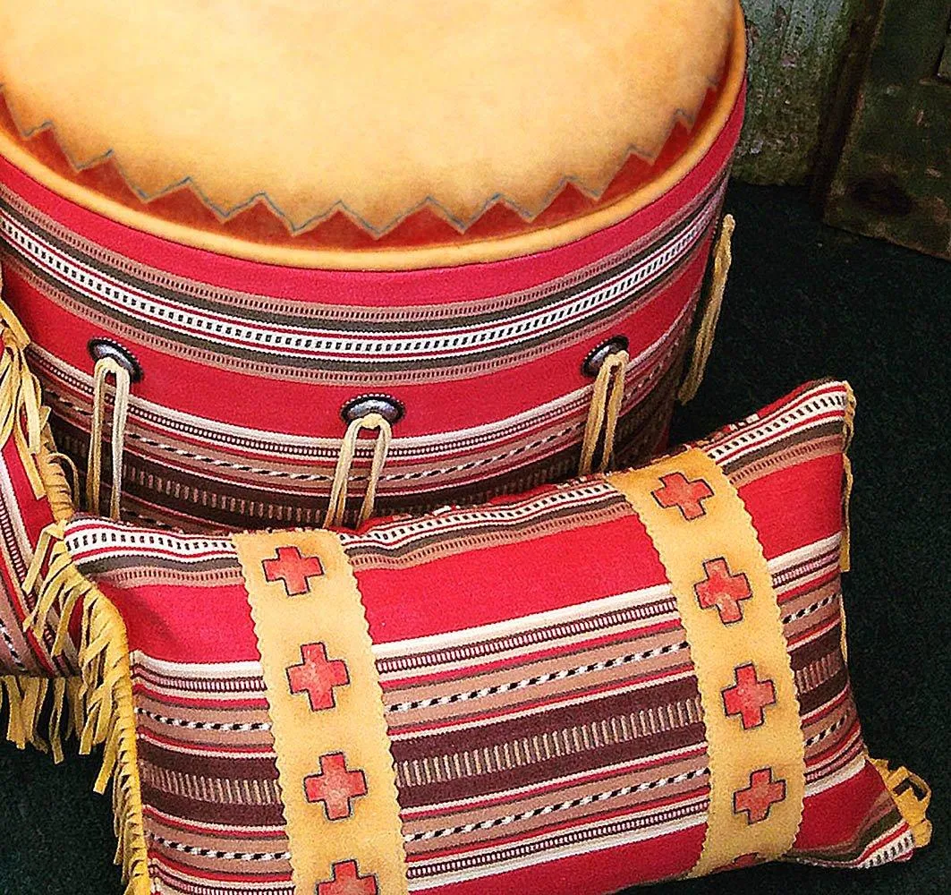 Cayuse Serape Accent Pillow storage cart, utility cart
