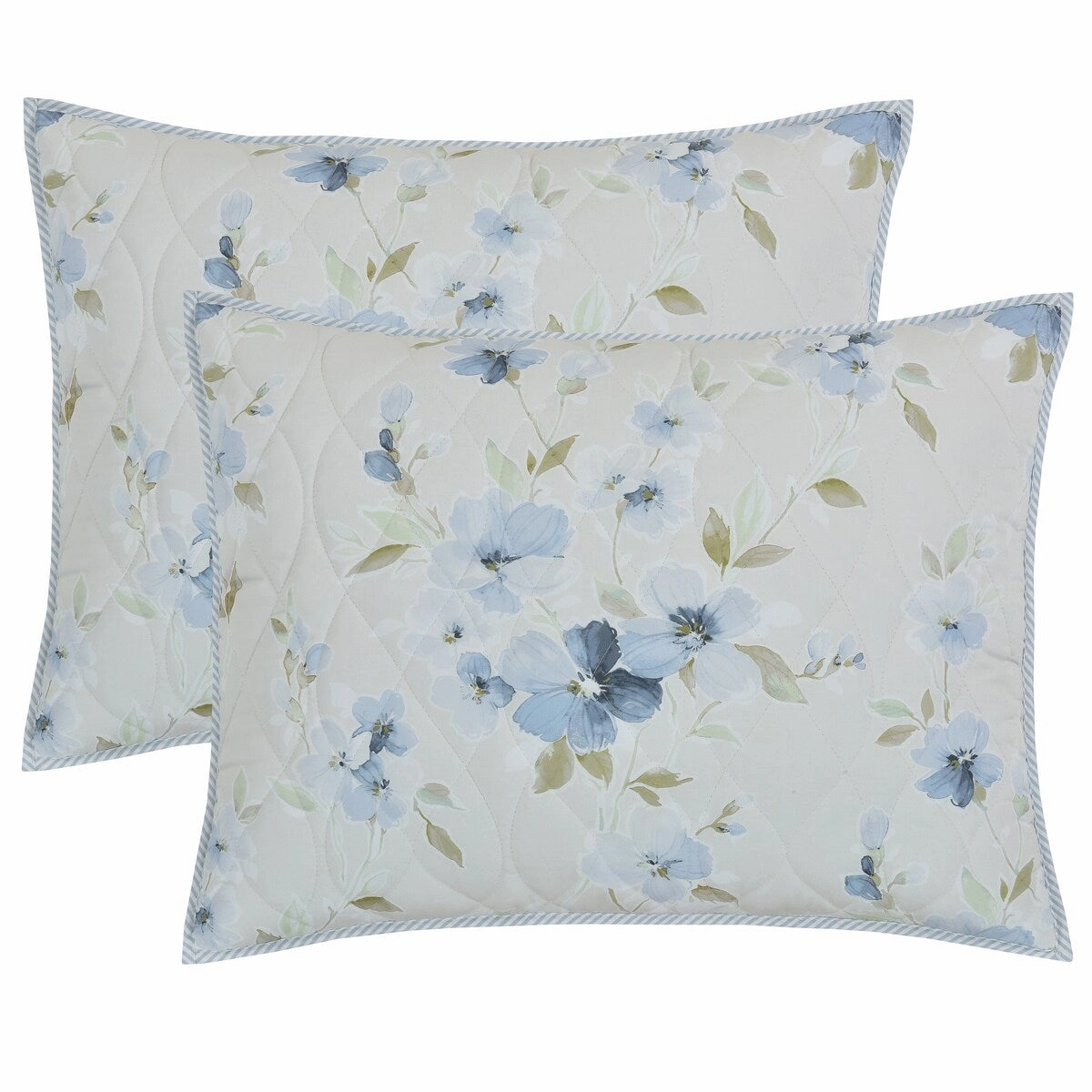 Cecelia Quilted Sham pillowcases,cotton pillow covers,bed linen