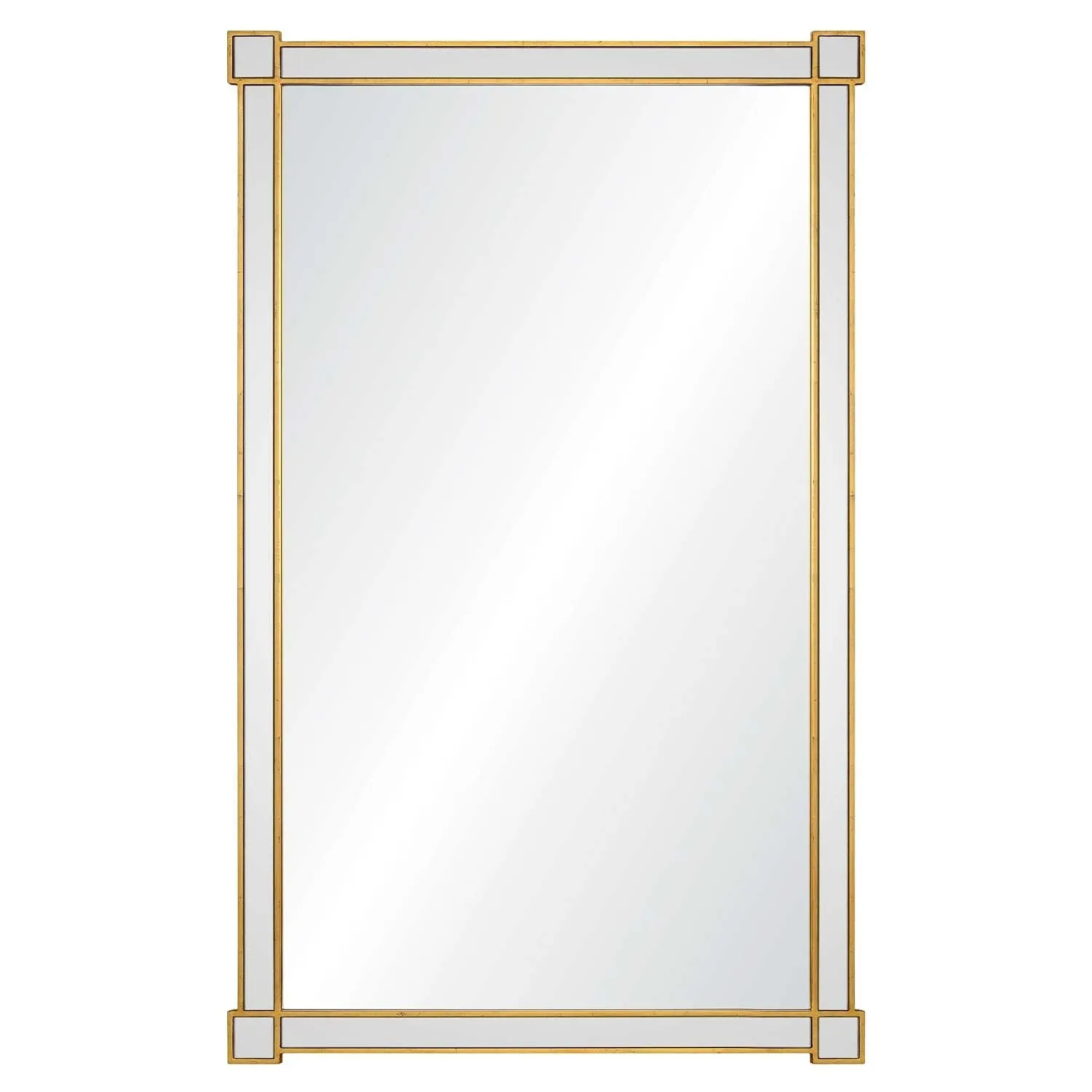 Celerie Kemble Burnished Gold Leaf  Mirror Framed Wall Mirror Cutting Board,Kitchen Board
