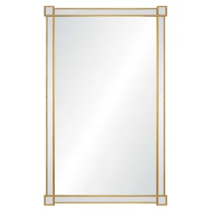 Celerie Kemble Burnished Gold Leaf  Mirror Framed Wall Mirror Cutting Board,Kitchen Board