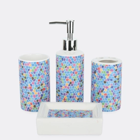 Censored Bath Set Shower Curtain,Waterproof Curtain