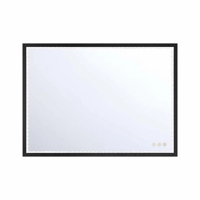 Cerissa 30x22" LED Mirror Wall Decor,modern wall decor set