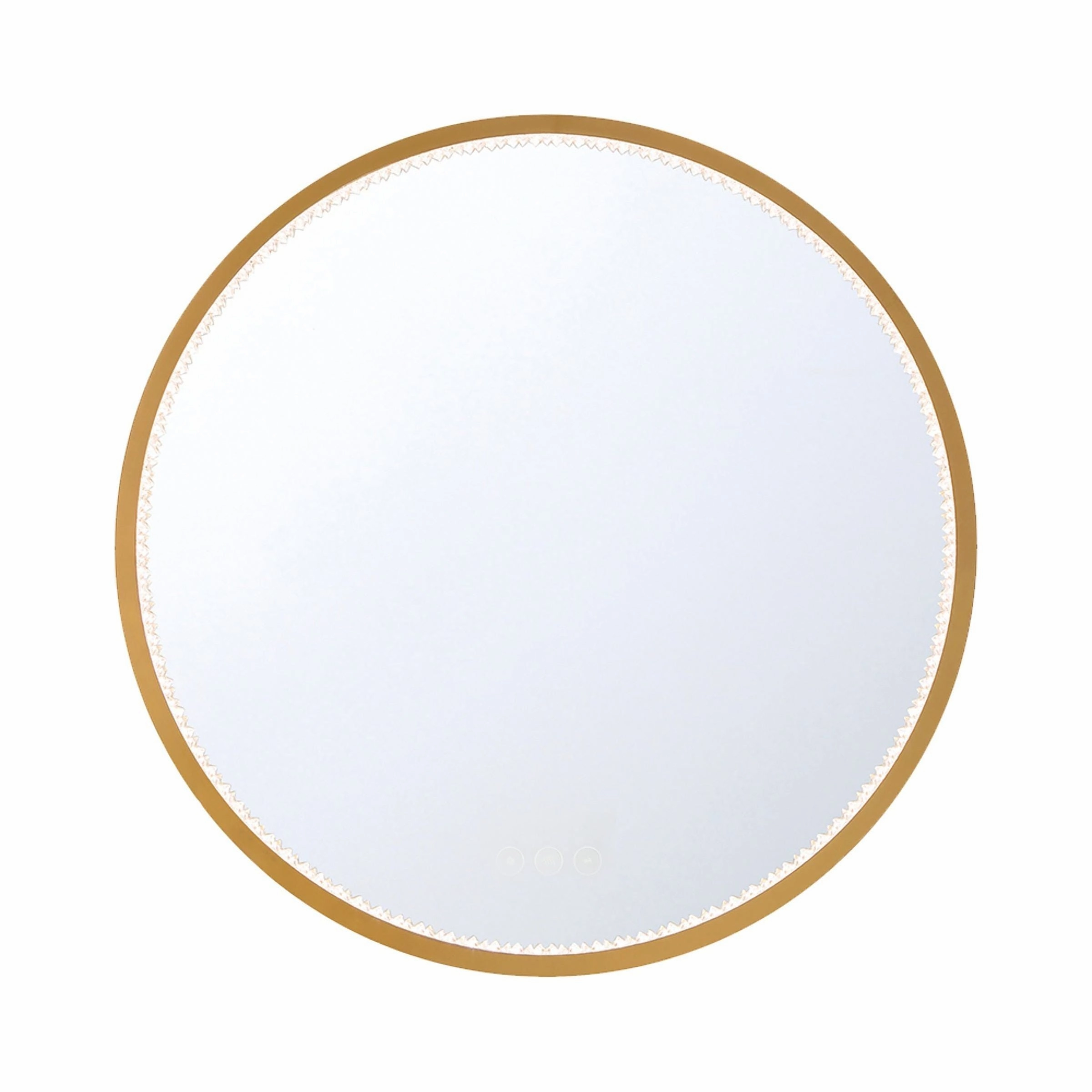 Cerissa 30x30" LED Mirror Wall Decor,modern wall decor set