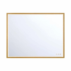 Cerissa 36x28" LED Mirror Wall Decor,modern wall decor set