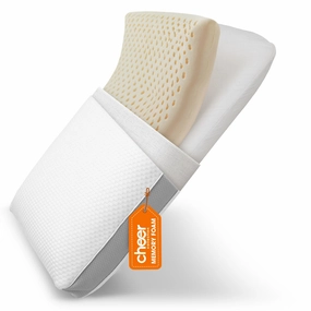 Cheer Collection Dual-Sided Memory Foam Sleeping Bed Pillow pillows,bed pillow,sleeping cushion