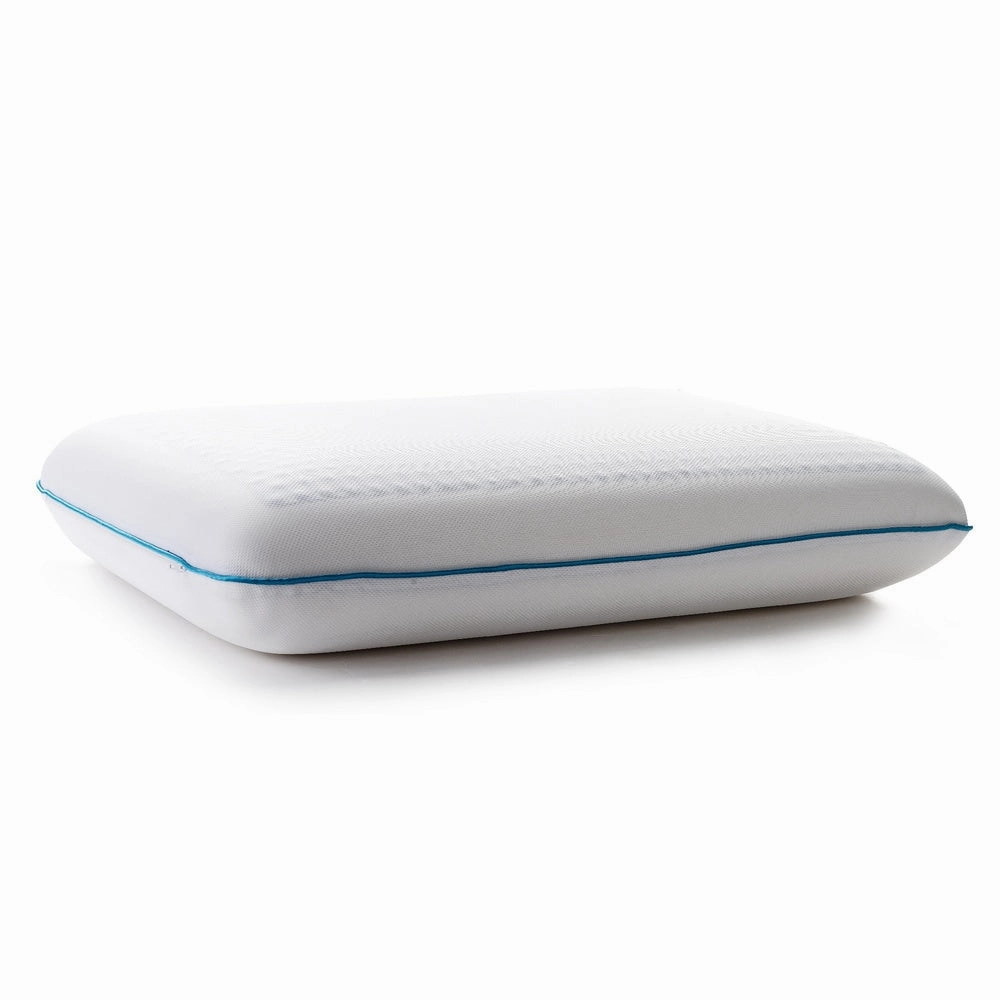 Cheer Collection Memory Foam Pillow with Gel - White