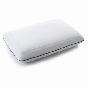 Cheer Collection Memory Foam Pillow with Gel - White pillows,bed pillow,sleeping cushion