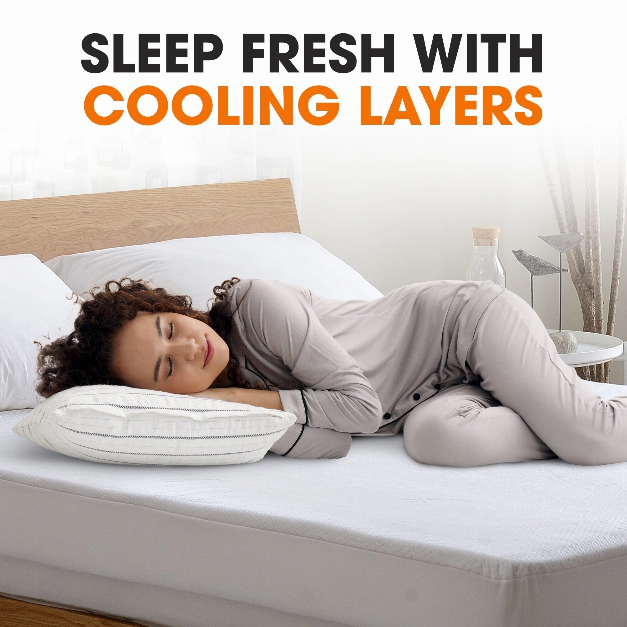 Cheer Collection Tencel Air Flow Waterproof Mattress Protector