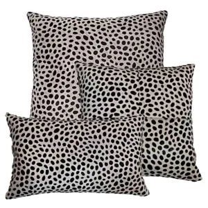Cheetah Print on White Cowhide Accent Pillows storage cart, utility cart