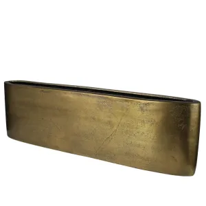 Chelsea Vase, Brass - Lrg Vase,Ceramic Vase