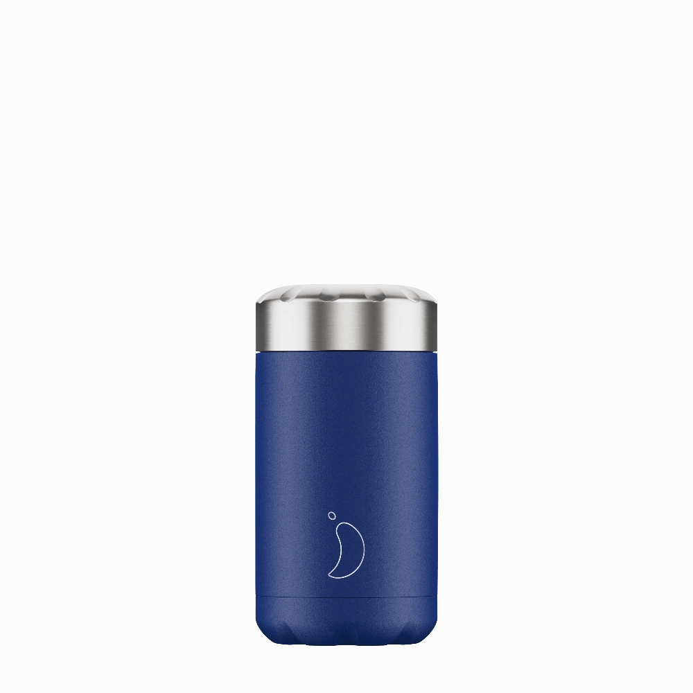 Chilly's Food Pot Matte Blue 500ml Kitchen,modern kitchen essentials