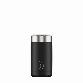 Chilly's Food Pot Monochrome Black 500ml Kitchen,modern kitchen essentials
