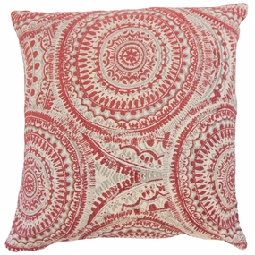 Chione Graphic Euro Sham Cherry pillowcases,cotton pillow covers,bed linen