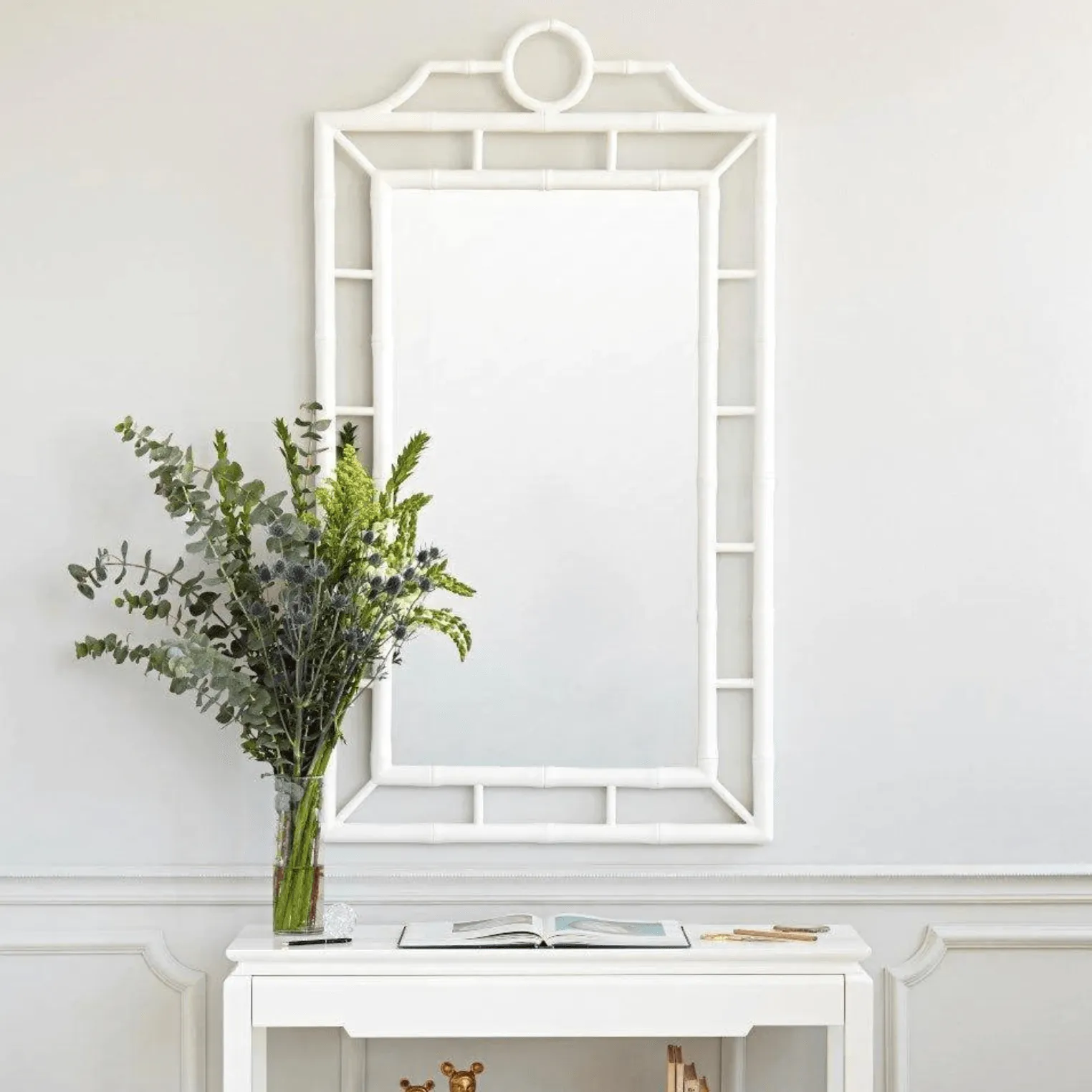 Chloe Chippendale Bamboo Fretwork Mirror