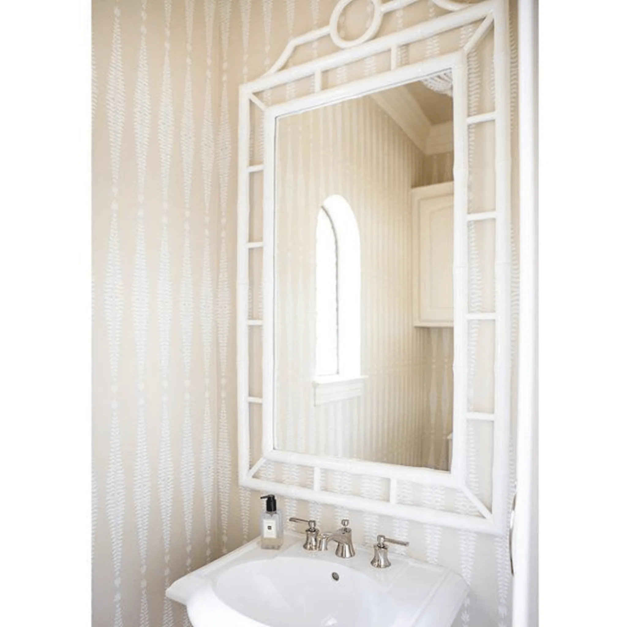 Chloe Chippendale Bamboo Fretwork Mirror