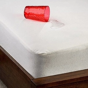 Christopher Knight Cotton Waterproof Full Mattress Protector - White mattress pads,mattress topper,bed protection