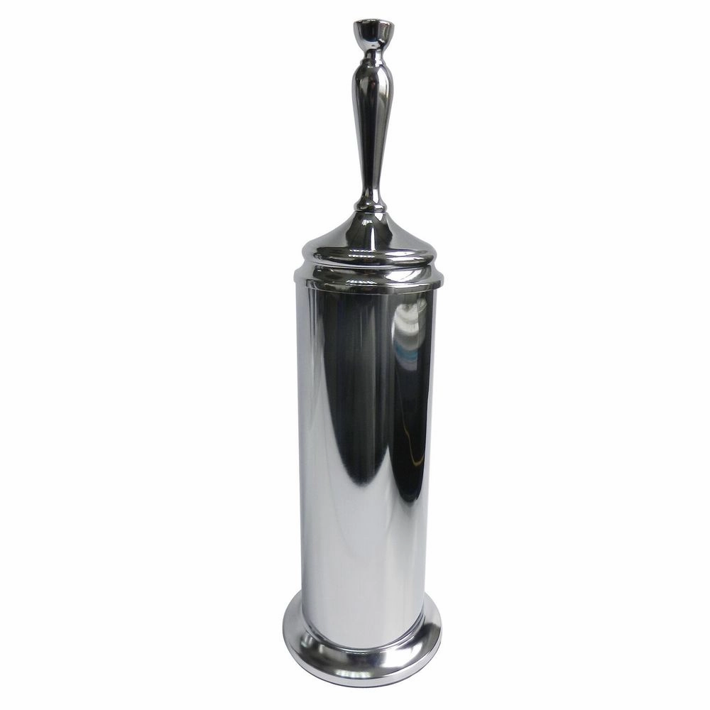 Chrome Finish Toilet Brush by Elegant Home Fashions Toilet Brush,Bathroom Cleaner