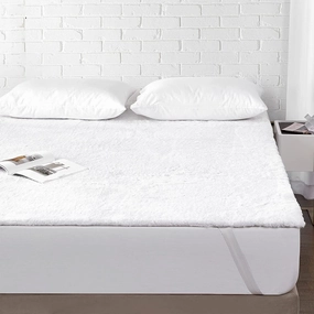 Chunky Bunny - Coma Inducer Bed Topper - White mattress pads,mattress topper,bed protection