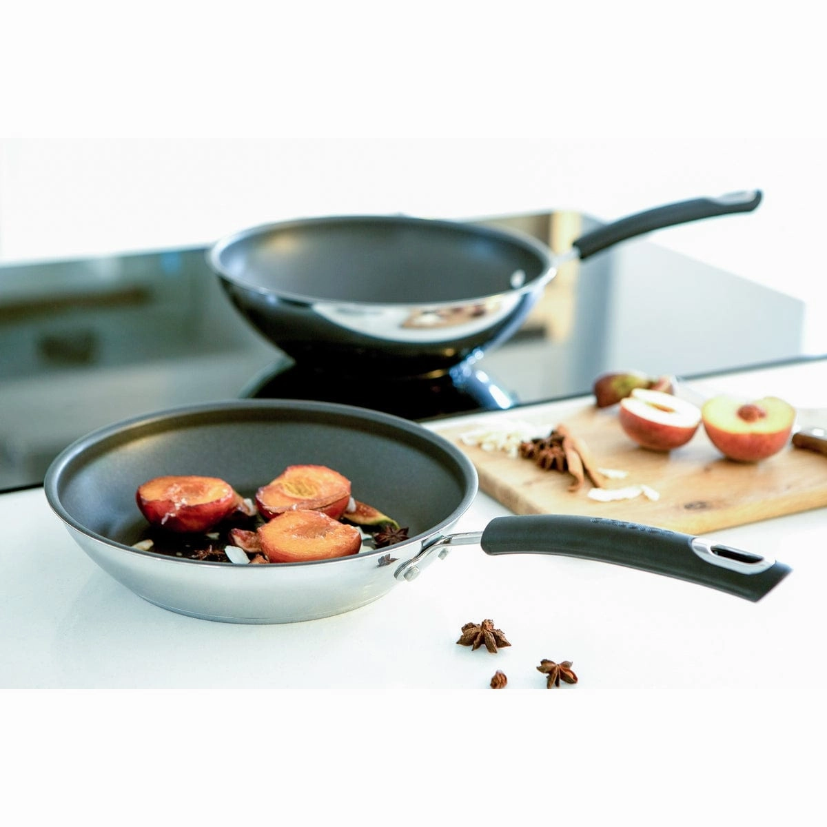 Circulon Total Stainless Steel Frying Pan 22cm