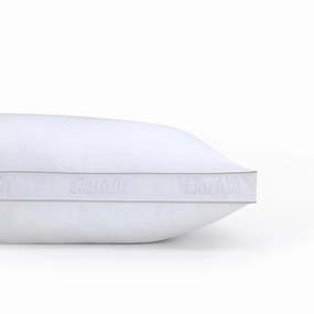 Claritin Ultimate Allergen Barrier Down Alternative Firm Pillow with Gusset - WHITE pillows,bed pillow,sleeping cushion