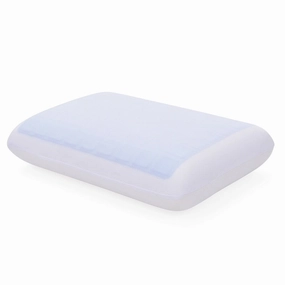 Classic Brands Destiny Reversible Gel and Memory Foam Travel Pillow pillows,bed pillow,sleeping cushion