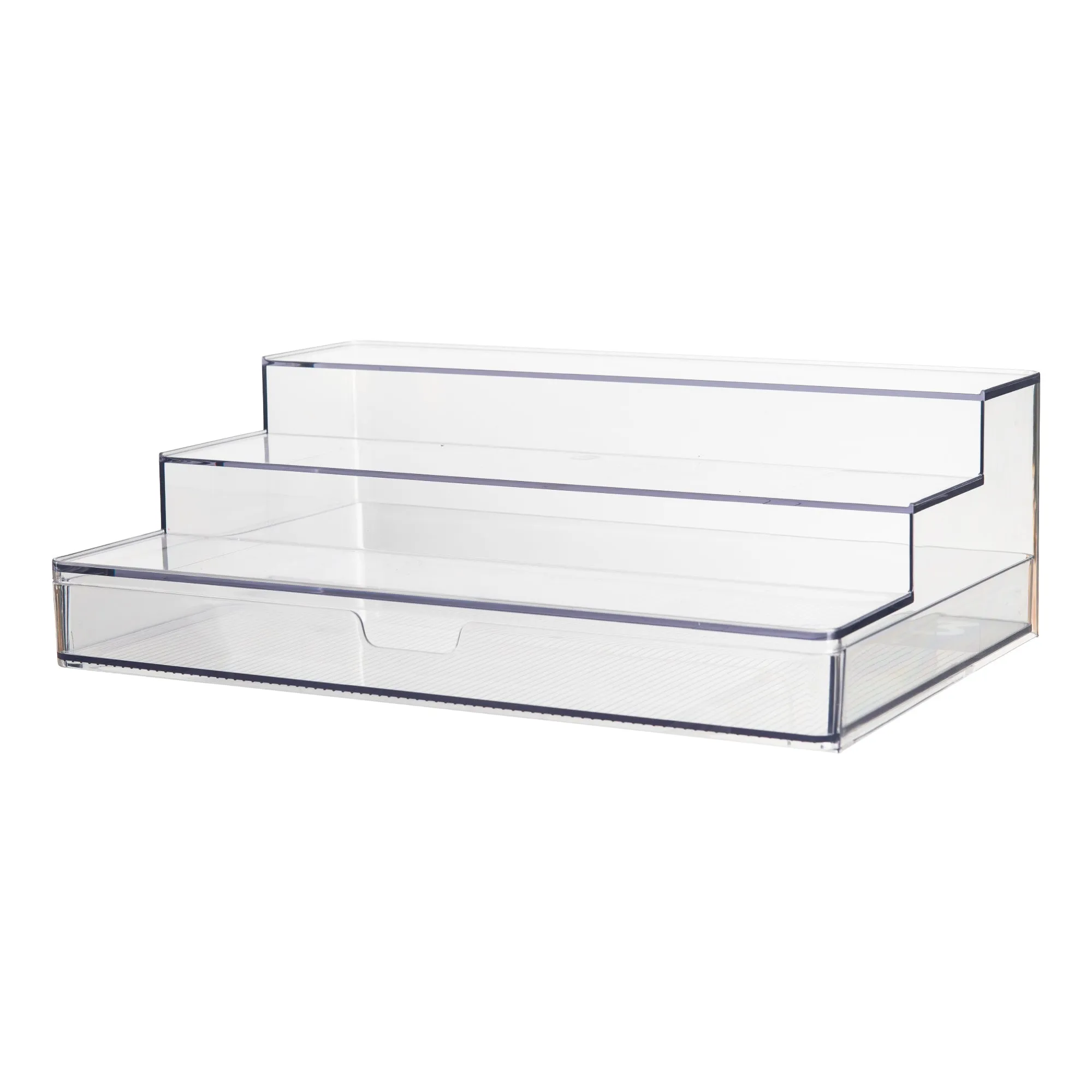 Clear Herb & Spice Shelf With Drawer